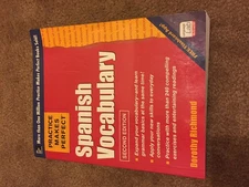 Spanish Vocabulary (Practice Makes Perfect) (Spanish Edition) - paperback Ri...