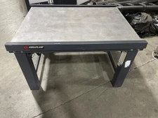 KINETIC SYSTEMS 1202-22-12S CASCADE VIBRAPLANE ISOLATION TABLE, 4Fx3F, 30'' TALL