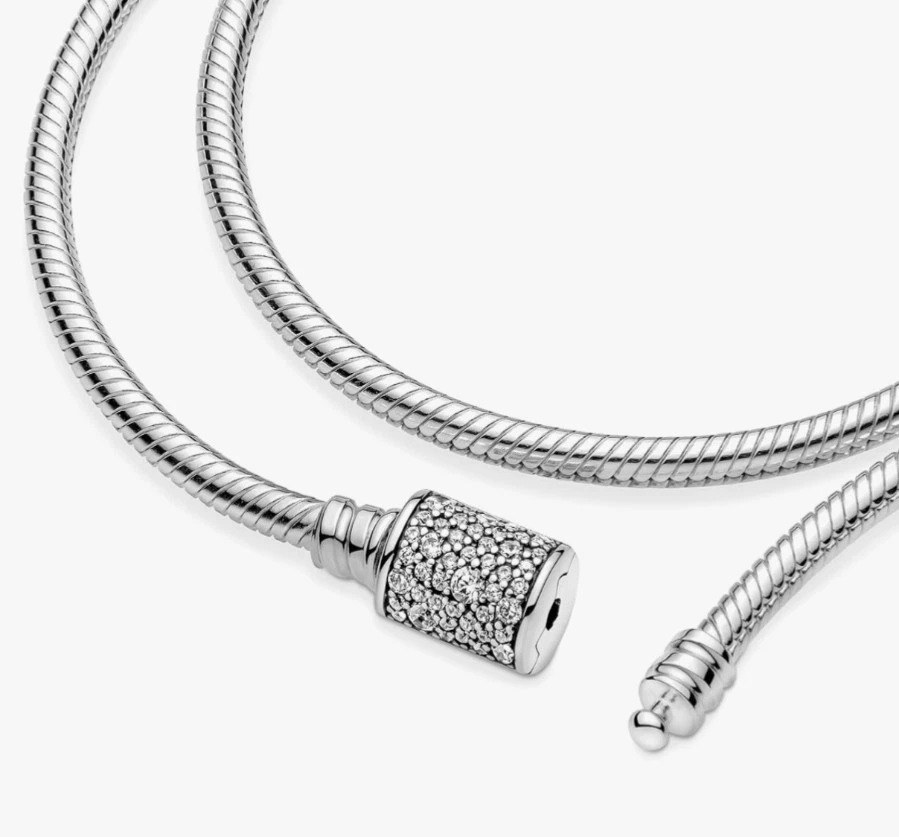 PANDORA 20 cm Armband Moments "Doppelreihig" ( 599544C01-D) - Bild 2 von 4