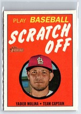 2019 Topps Heritage 1970 Topps Scratch-Offs #7 Yadier Molina