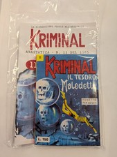 KRIMINAL ANASTATICA N. 11 DEL 1965 - IL TESORO MALEDETTO - NUOVO MARZO 2026