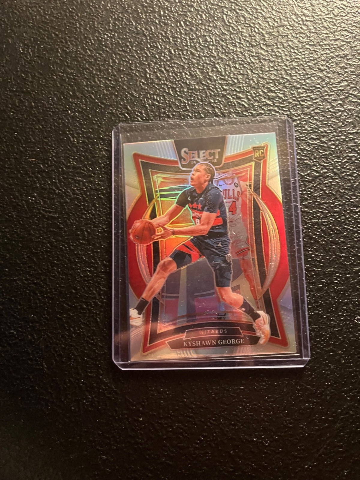 2024-25 Panini Select - Concourse Kyshawn George #85 Silver Prizm (RC)