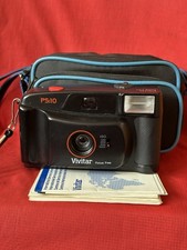 Vivitar PS:10 35mm Film  point & shoot Camera Tested Working