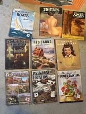 Lot Of 11 Walter T Foster "How To Draw And Paint" Animals,Expressions, Landscape