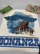 Set of 4 NBC 1966 POSTERS BONANZA GET SMART I SPY MAN FROM UNCLE ISPY JACK DAVIS