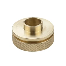 Router Guide Bushing Solid Brass 5/8", Short Shank Precision Router Bushings ...