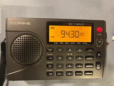 C. Crane Skywave SSB AM/FM Weather Alert Shortwave/SSB and Aviation Band radio