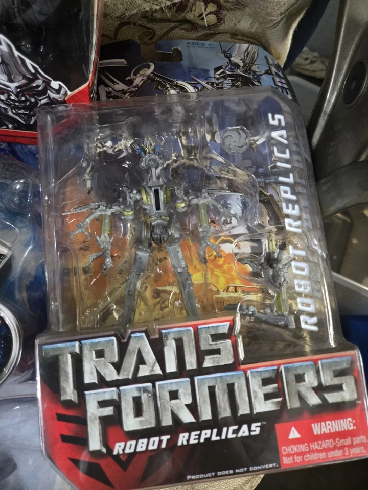 RARE Transformers Newly Sealed 2007  Megatron Frenzy Barricade Ramjet Lot - Image 2 of 4