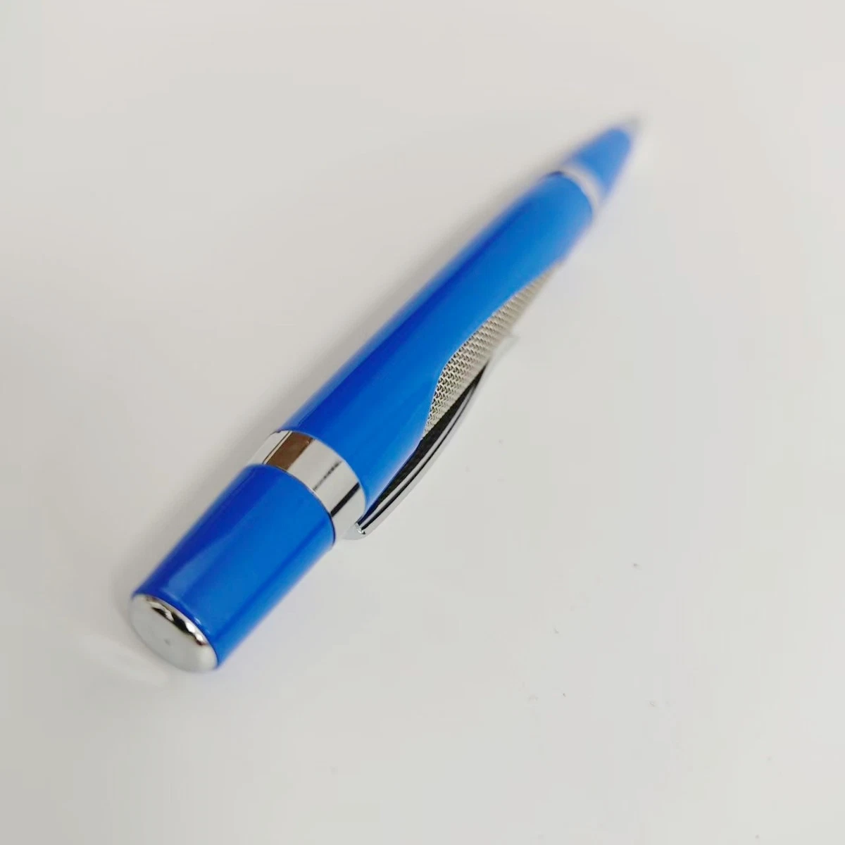 Maserati Blue & Silver Luxury Ballpoint Pen Collector’s Edition VIP Gift