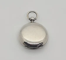 Victorian Sterling Silver Coin Holder Sovereign Case Wright & Davies London 1881