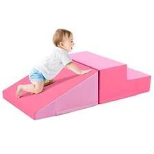 Step and Slide Climber for Infants and Toddlers Baby Soft Foam Structure Blocks