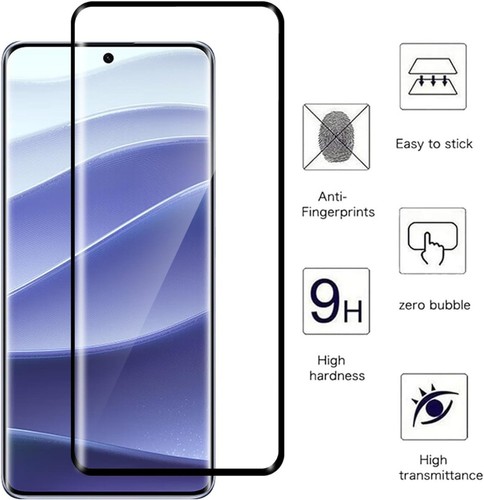 Pour Xiaomi Poco X7 Verre Trempé Protection d'écran Intégrale Courbe Protection RÉSISTANTE - Photo 9 sur 12