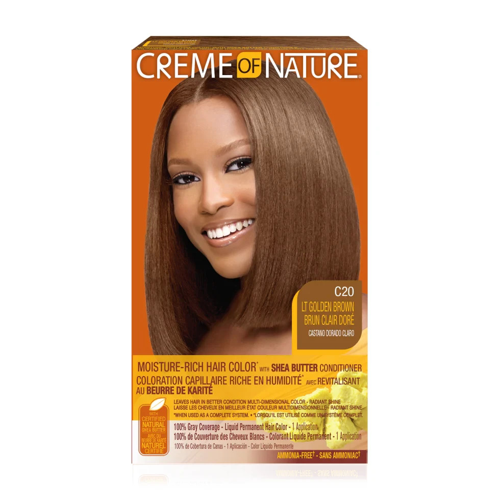 W/shea Butter Conditioner, 7 Colors