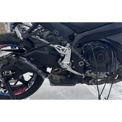 Slip on GSXR600 2011-2025 for Suzuki GSXR750 Black Muffler Modified Exhaust Pipe