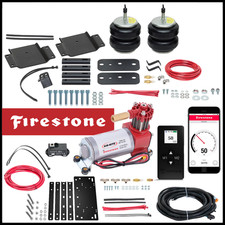 Firestone Rear Air Lift Bags & Wireless Compressor Kit fits 07-21 Toyota Tundra