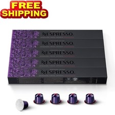 Nespresso Capsules OriginalLine, Arpeggio Decaffeinato, Dark Roast, 50Ct