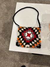 Handmade Cell Phone Bag  Crocheted