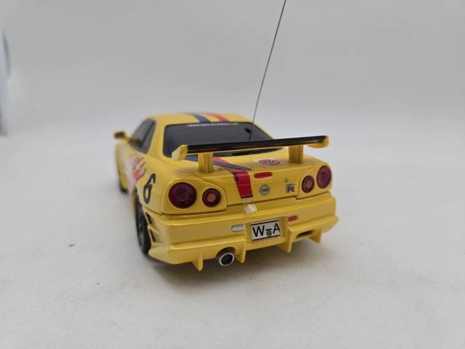  Carson Xmods Nissan Skyline R34 gelb - Bild 4 von 4