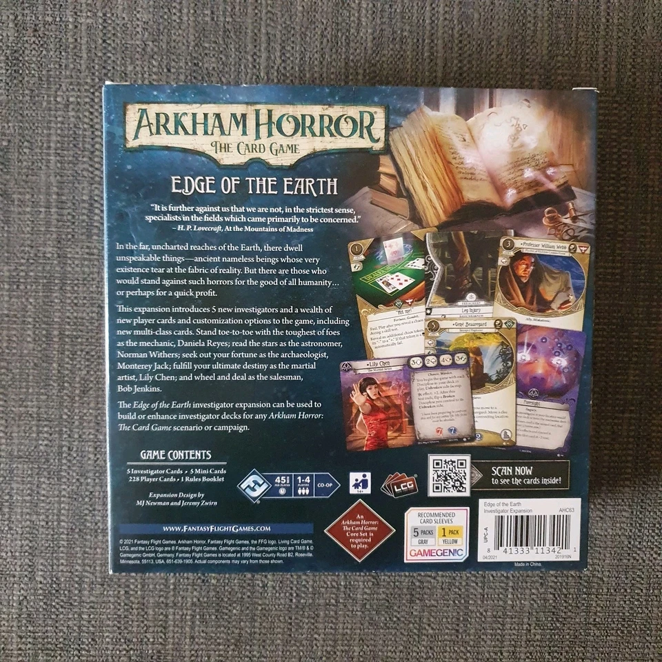 Akrham Horror The Card Game: Edge of the Earth Campaign + Investigator Expansion - Image 3 of 4