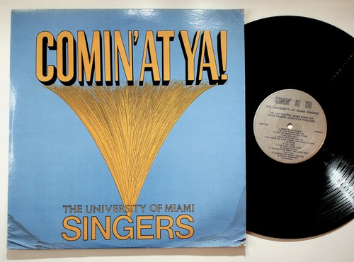 University of Miami Singers - Comin' At Ya! LP Schallplatte AR8050 331/3 U/min