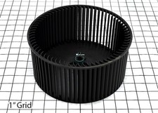 Air Conditioner Part # P60610617 - Blower Wheel Type=rac