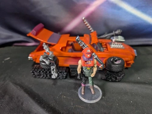 Vtg 80s Kenner M.A.S.K. Mask Stinger w/ Bruno Sheppard 100% Complete 1986