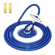 Pool Vacuum Above Ground Indoor Outdoor Automatic Swimming Pool Cleaner Sweep...