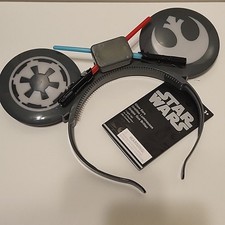 NEW Disney Parks Star Wars Rebel Alliance Galactic Empire Light Up Mickey Ears