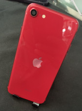 iPhone SE 2nd Gen back housing Replacement RED With Small Parts C10