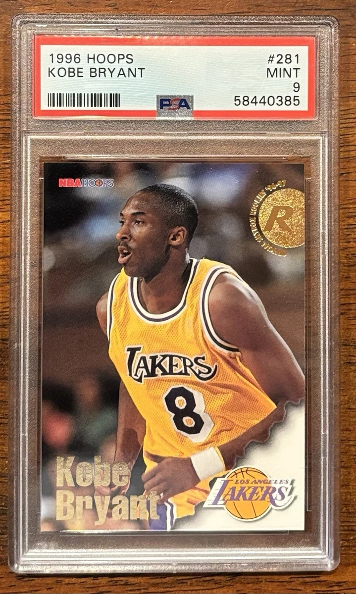25+ Kobe Bryant Professional Sports Authenticator (PSA) Basketball