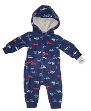 Carter's  Baby Boys' Hooded Fleece Jumpsuit  6 Months