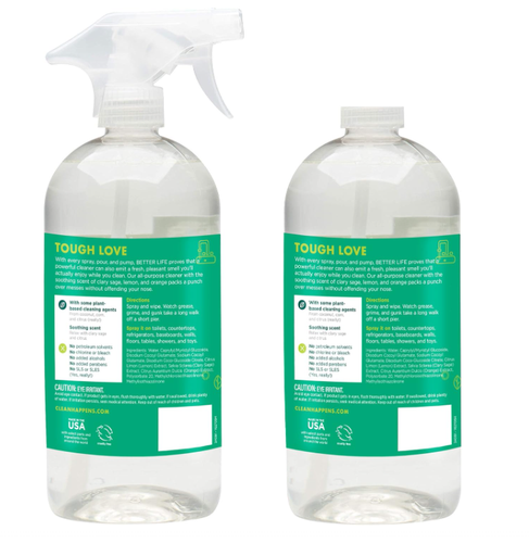Better Life All Purpose Cleaner, Multi-Surface Spray - Thumbnail 2