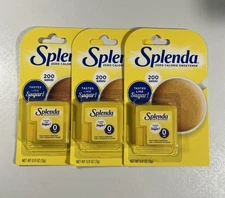 Splenda No Calorie Sweetener Minis 200 Tablets 3 Pk (600 Tablets Tot) Exp 5/26