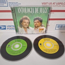 Mazz Antologia de CD 2000 2 Disk Tejano Cumbia Joe Lopez Jimmy Gonzalez