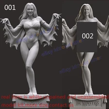 Carlo Beauty Woman 1/8 1/6 1/3 Model Kit Unpainted Unassembled 3D Print 2 Ver.