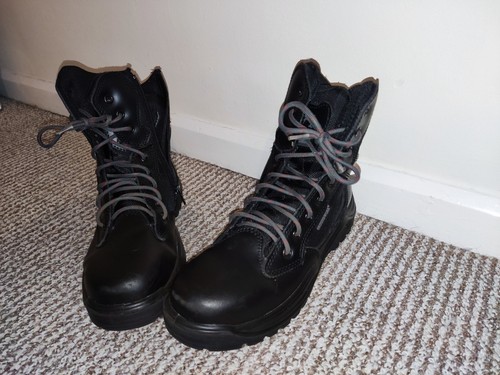 Groundwork Unisex Steel Toe Cap Boots, Black, Mens Size 6, Woman's Size 8, Good - Picture 9 of 10