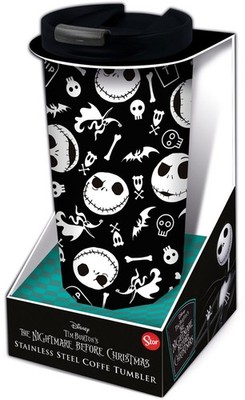 Nightmare before Christmas Edelstahl-Reisebecher Jack´s Face