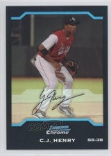 2004 Bowman Draft Aflac All-American Chrome Refractor 312/550 CJ Henry #AFL1 y0i