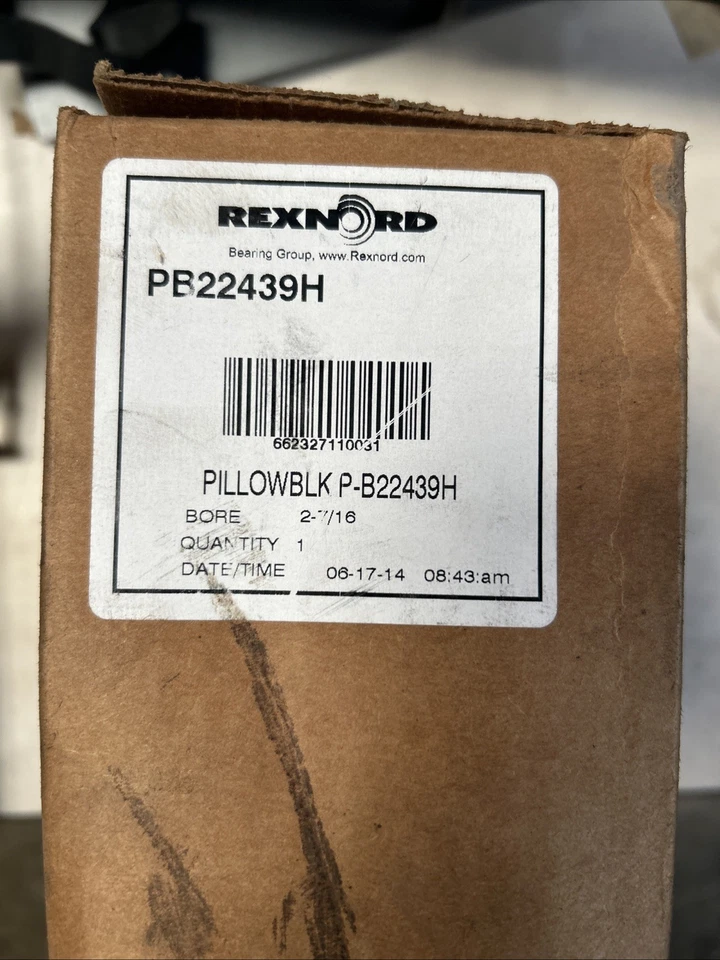 Rolamento de bloco de travesseiros REXNORD PB22439H 2-7/16"" - Imagem 3 de 3
