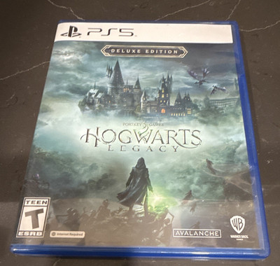 Hogwarts Legacy Deluxe Edition PS5 Game Disc w/ Case, T, NTSC-U/C US/Canada