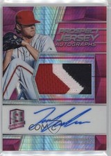 2019 Panini Chronicles Neon Pink Prizm 14/25 Ian Anderson #PJA-IA Auto 0c2