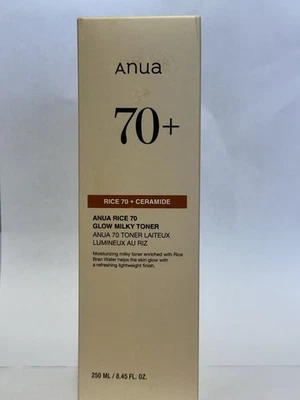 ANUA Rice 70 + Ceramide Glow Milky Toner 250ml