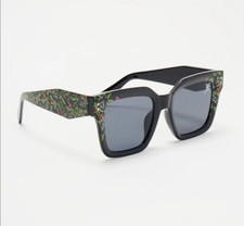 Love For Roses Ed Hardy Sunglasses - Black NEW