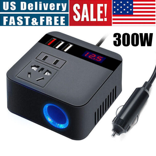 300W Car Power Inverter Newly Car Plug Adapter Outlet Charger DC 12V to 220V CE 300W Car Power Inverter Newly Car Plug Adapter Outlet Charger DC 12V to 220V CE