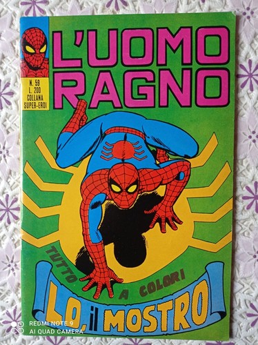 L'UOMO RAGNO. LOTTO DI 5 NUMERI. 57-59-61-62-63. EDICOLA - Foto 6 di 17