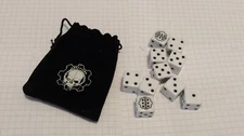 Limited Edition Set of 10 D6 Dice from Adepticon 2019