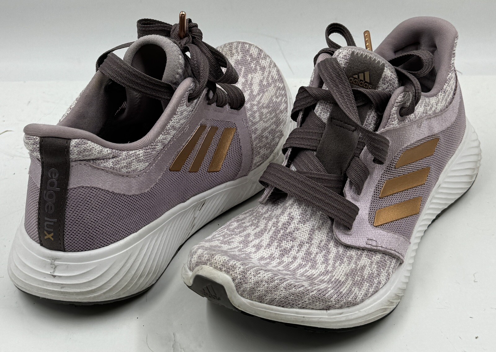 Adidas Edge Lux 3 Clima Women's Sneakers Size 6  Purple Athletic Shoes EF8586 thumbnail 3