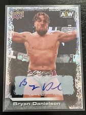 2022 AEW Bryan Danielson PYRO AUTO 01/25 Trading Card Upper Deck #89835