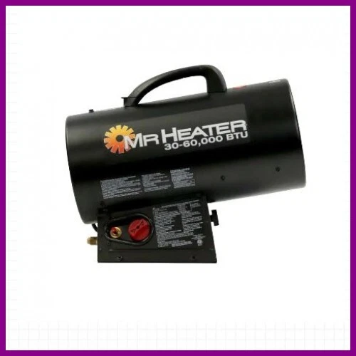 60,000 BTU Forced Air Propane Space Heater with Quiet Burner Technology |  eBay