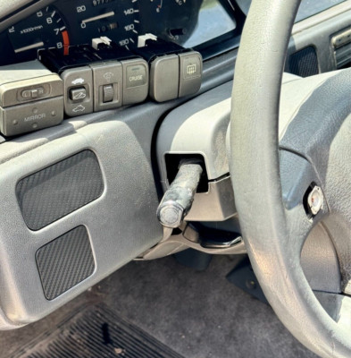 Button DELETE SET 3 Civic EG Dimmer Defrost Cruise Mirror CARBON PATTERN FINISH